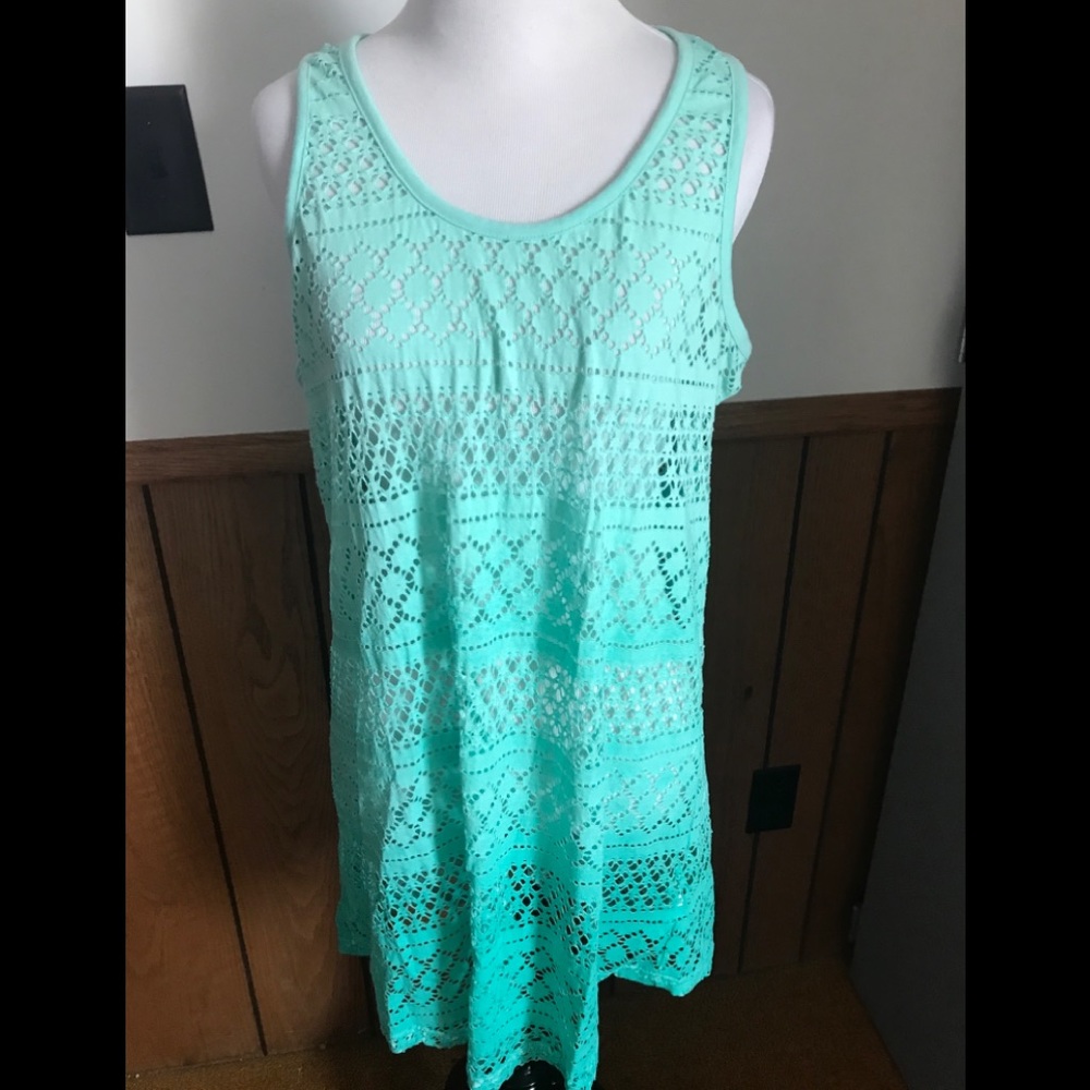 Southern Breeze Ombré Swim Cover up Large